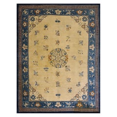 Début du 20e siècle Century Chinese Peking Carpet ( 9
x 11
7
- 275 x 355 )