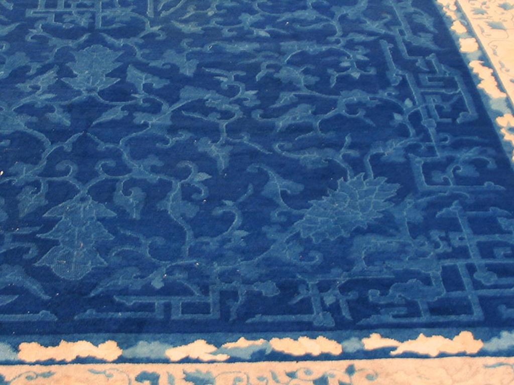 Wool Early 20th Century Chinese Peking Carpet ( 9' x 11'9