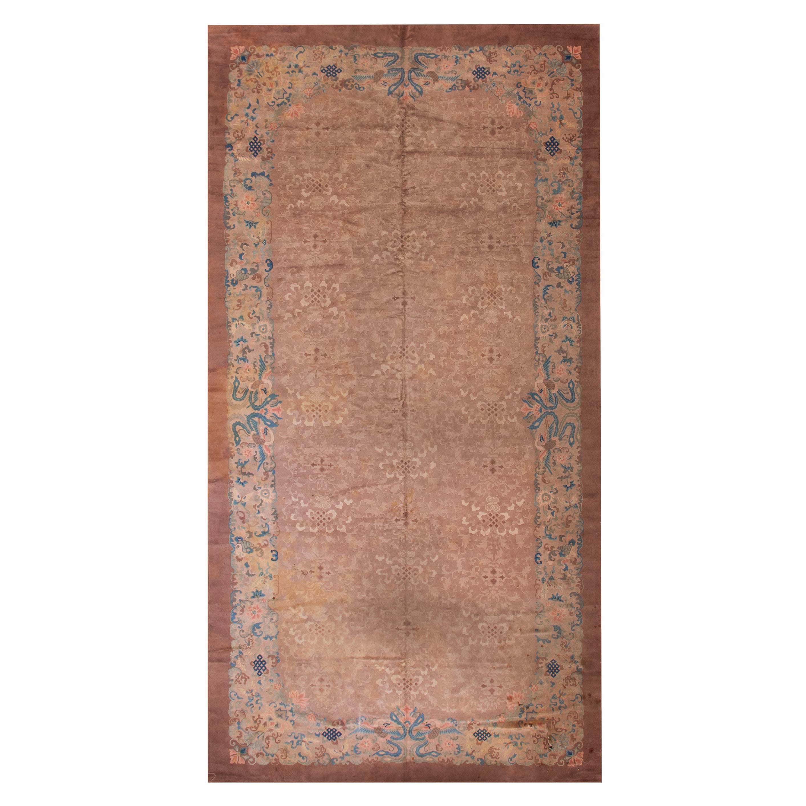 Tapis chinois de Pékin du début du 20ème siècle ( 9' x 17'8" - 275 x 540 )