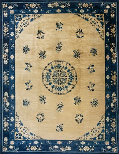 Early 20th Century Chinese Peking Carpet ( 9'1'' x 11'9'' - 277 x 358 )