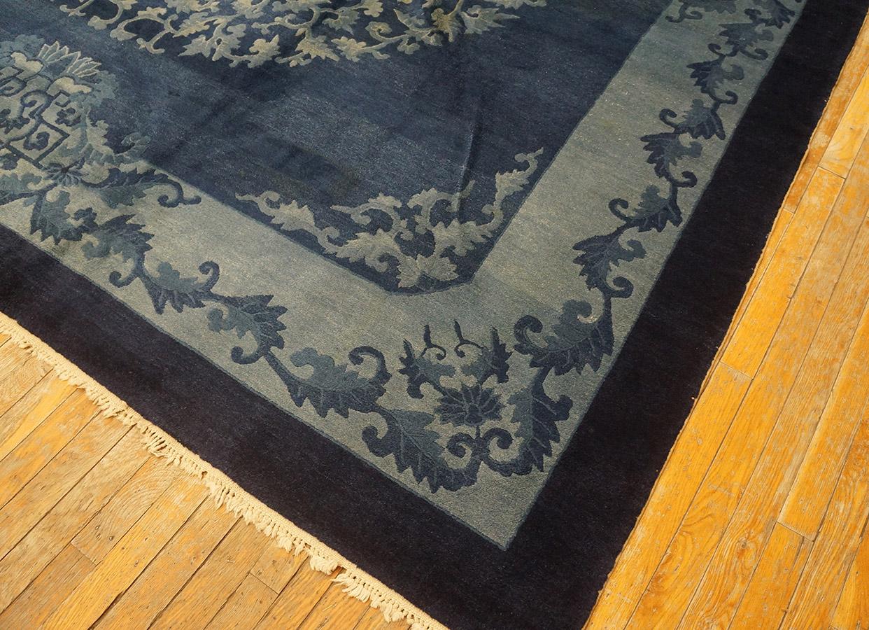 Early 20th Century Chinese Peking Carpet ( 9'2
