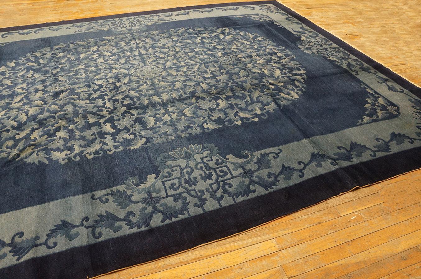 Early 20th Century Chinese Peking Carpet ( 9'2