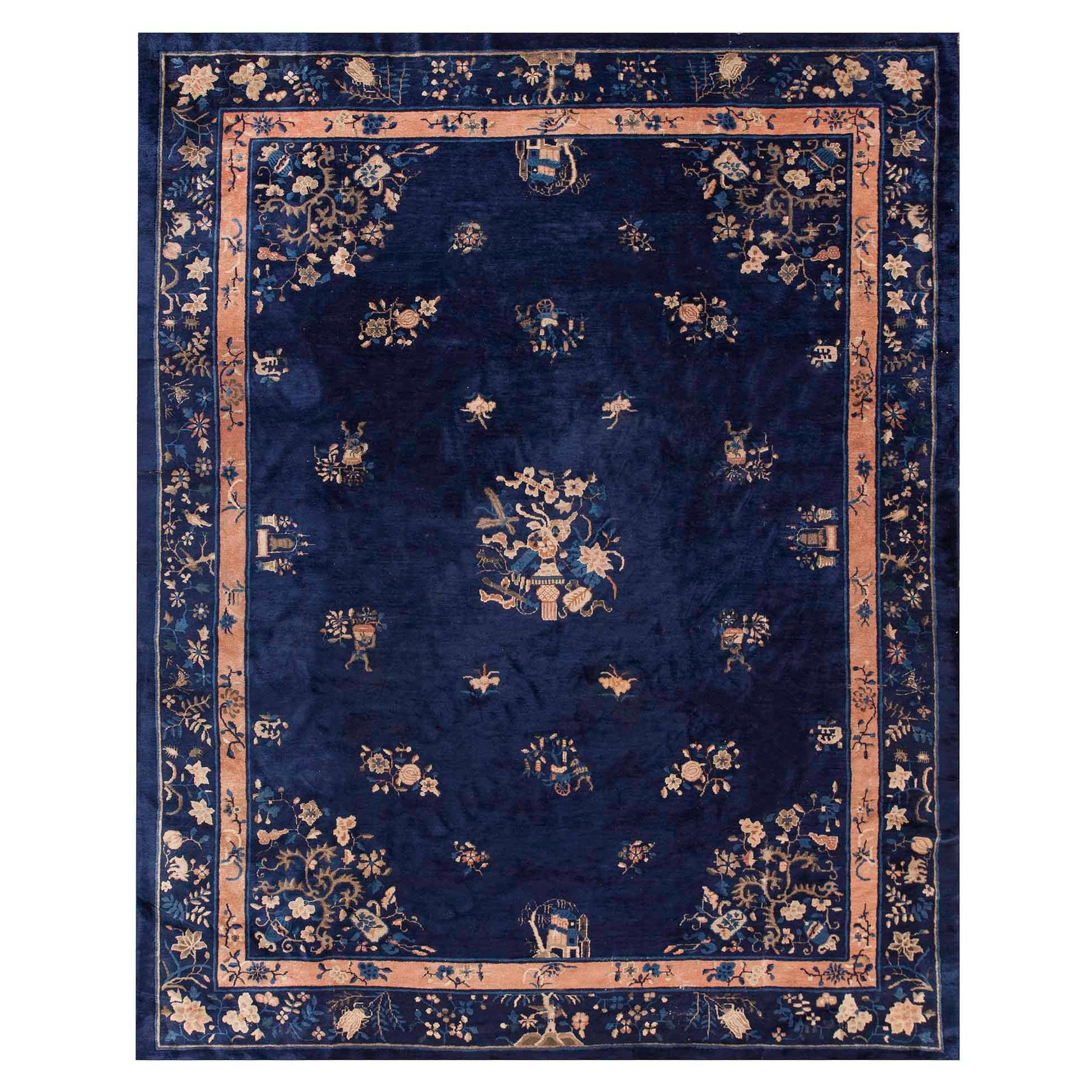 Tapis chinois de Pékin du début du 20ème siècle ( 9'2" x 11'6" - 280 x 350 )