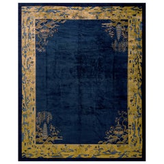 Tapis chinois de Pékin du début du 20ème siècle ( 9'2'' x 11'6'' - 280 x 350 )