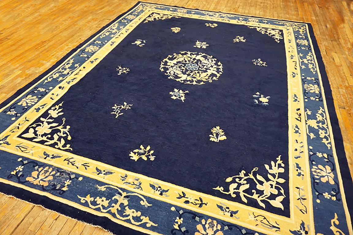 Early 20th Century Chinese Peking Carpet ( 9'2
