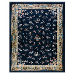 Tapis chinois de Pékin du début du 20ème siècle ( 9'2'' x 11'8'' - 280 x 355 )
