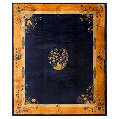 Tapis chinois de Pékin du début du 20ème siècle ( 9'3'' x 11'3'' - 282 x 343 )