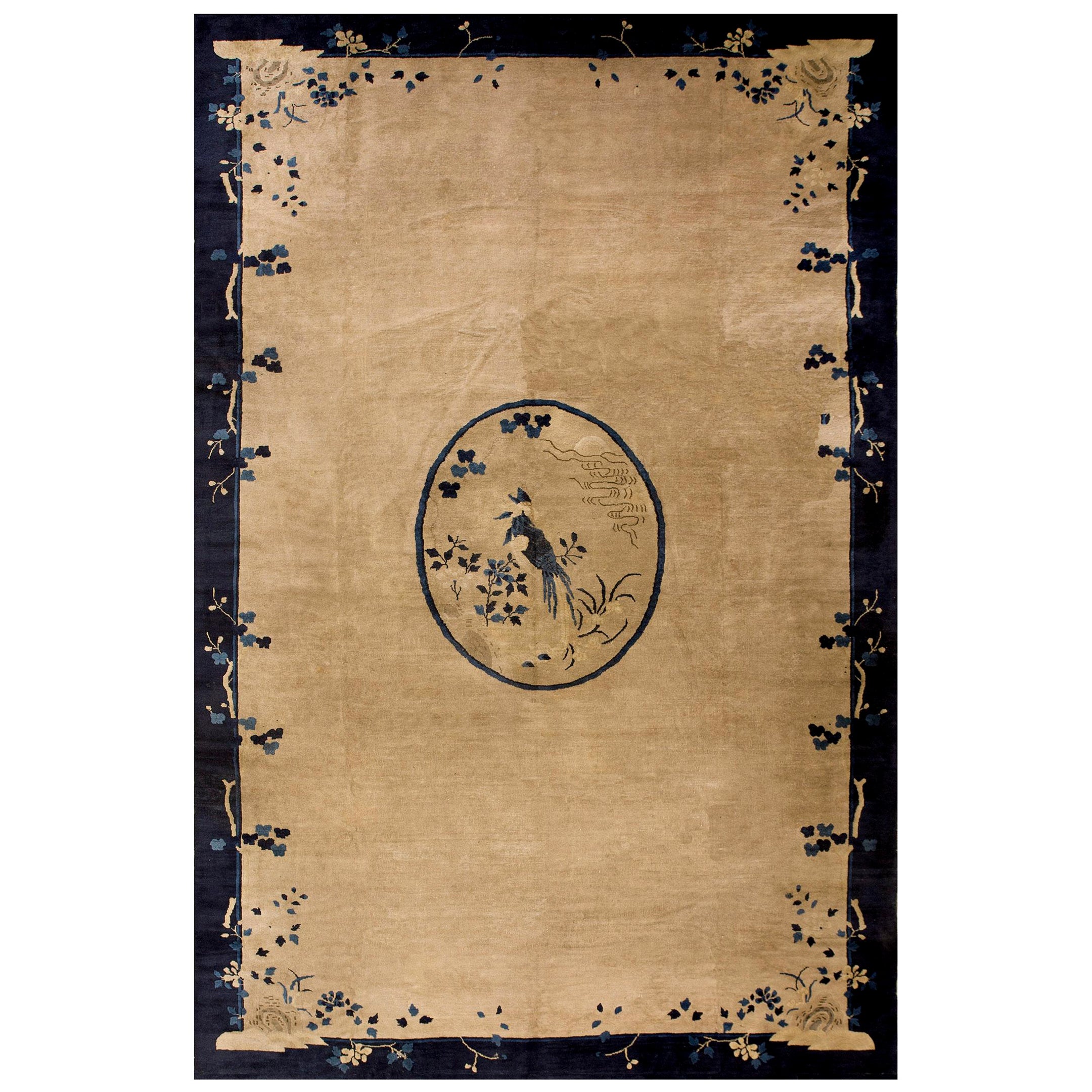 Tapis chinois de Pékin du début du 20e siècle ( 9'3'' x 14'3'' - 282 x 435 )