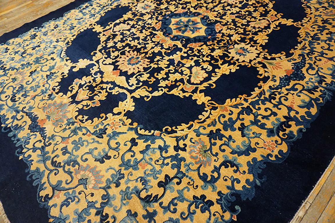 Early 20th Century Chinese Peking Carpet For Sale 6