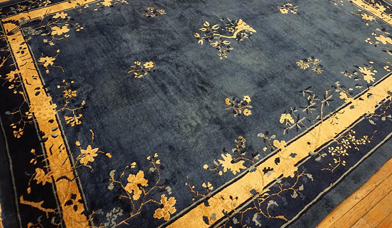Early 20th Century Chinese Peking Carpet ( 8'4