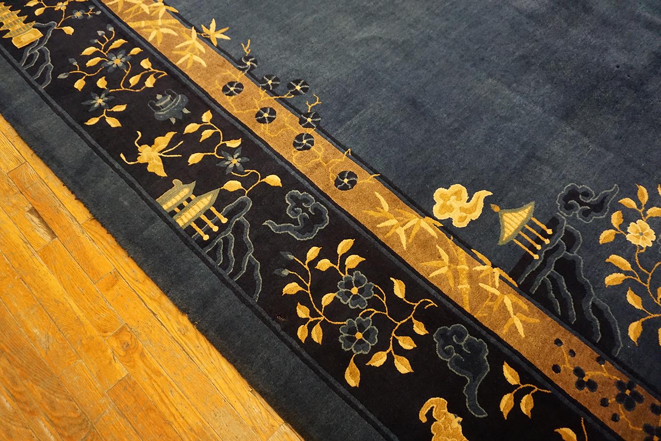 Early 20th Century Chinese Peking Carpet For Sale 7