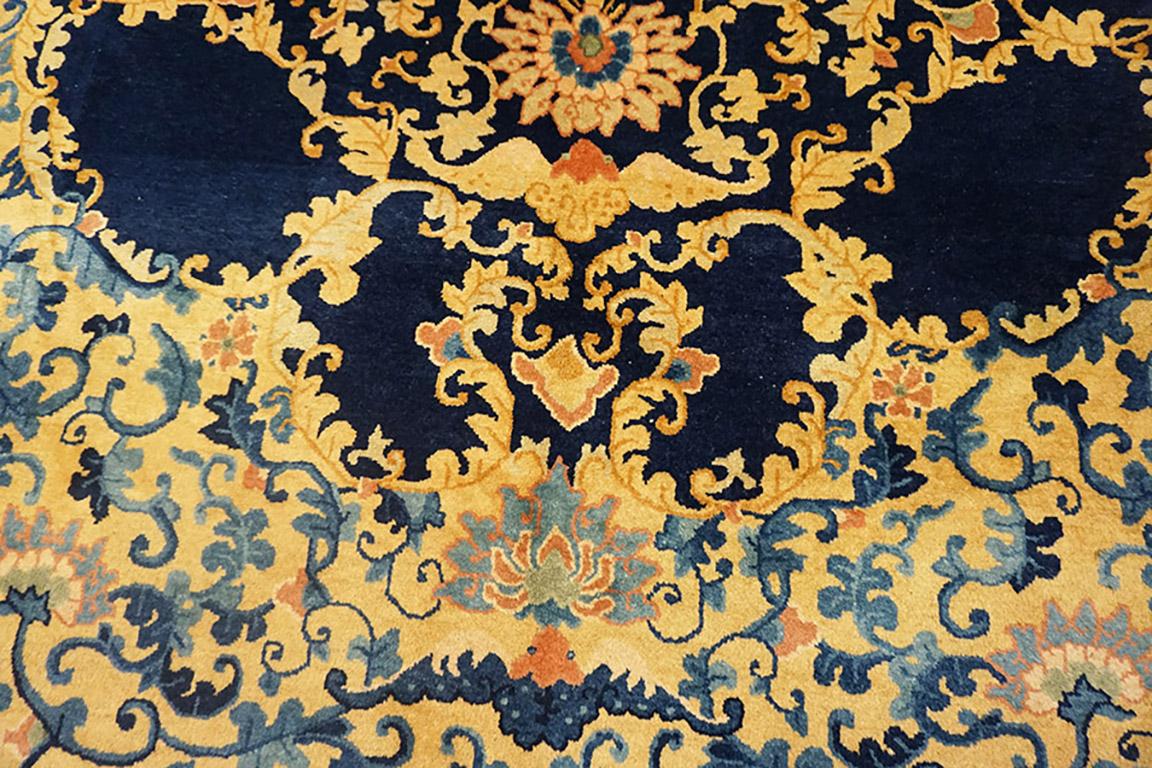 Early 20th Century Chinese Peking Carpet For Sale 7
