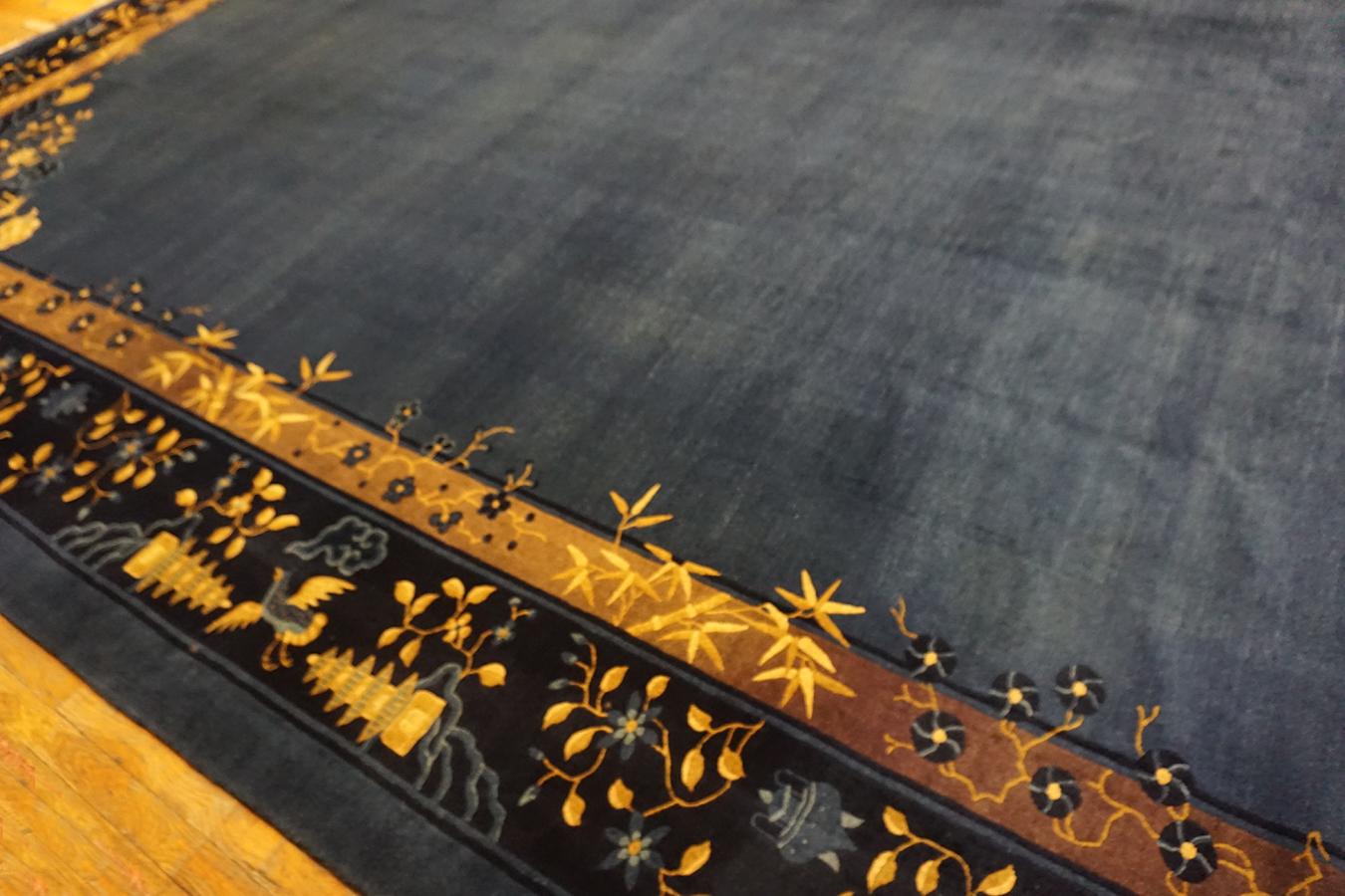 Early 20th Century Chinese Peking Carpet For Sale 14