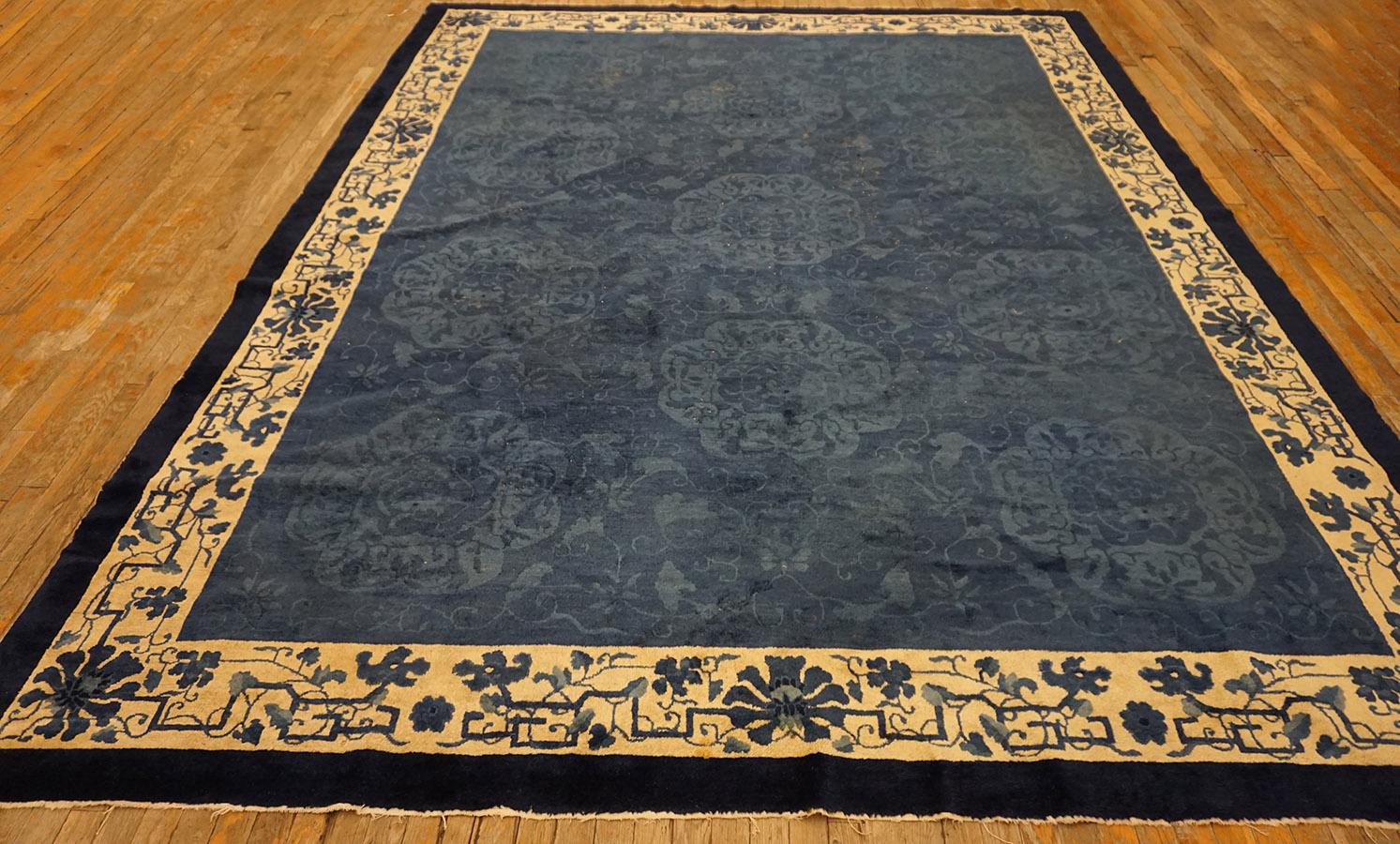 Early 20th Century Chinese Peking Carpet 9' x 11' 8