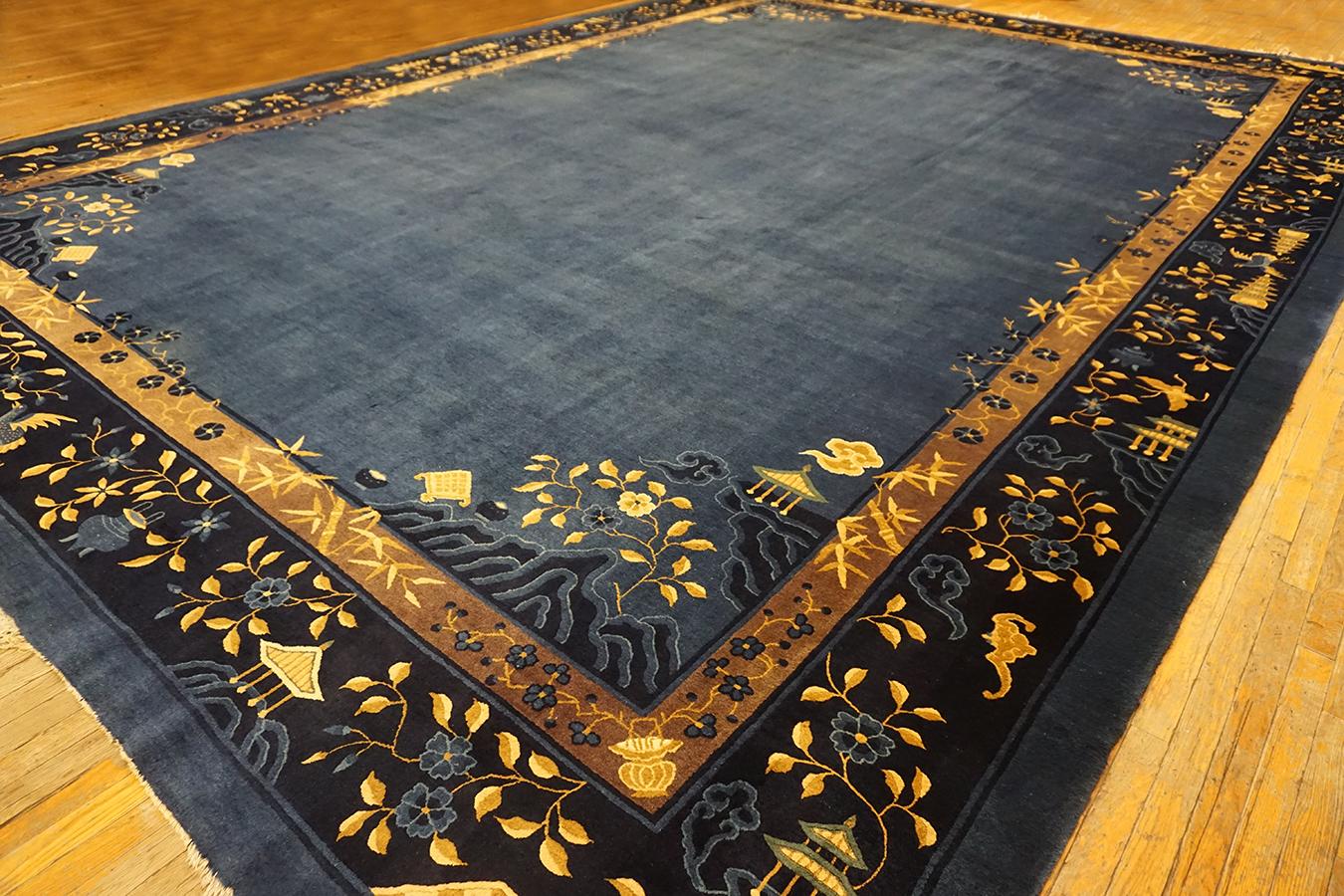 Early 20th Century Chinese Peking Carpet 14' 2
