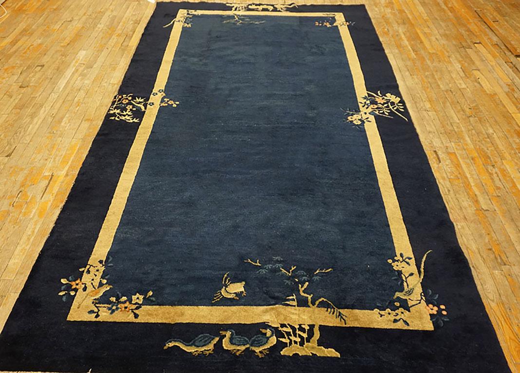 Early 20th Century Chinese Peking Carpet  In Fair Condition For Sale In New York, NY