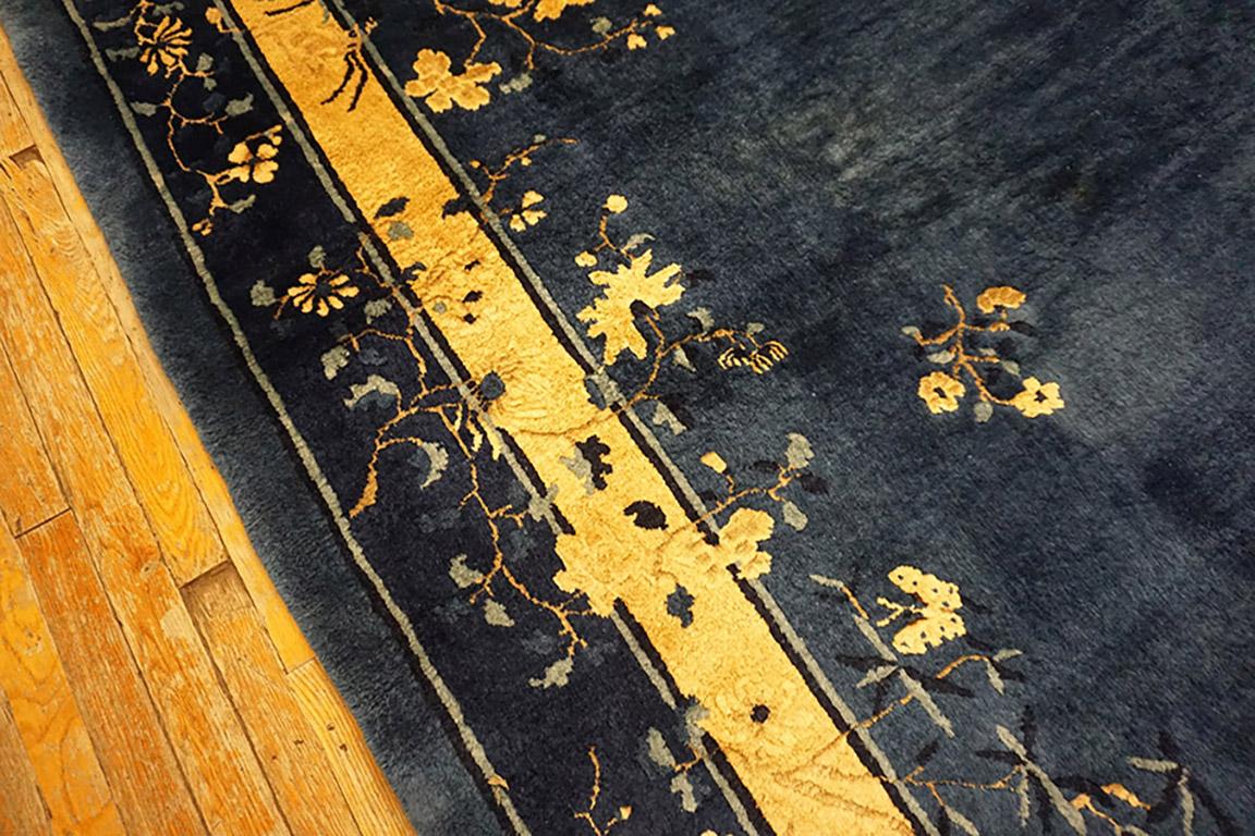 Chinesischer Peking-Teppich des frühen 20. Jahrhunderts ( 8'4