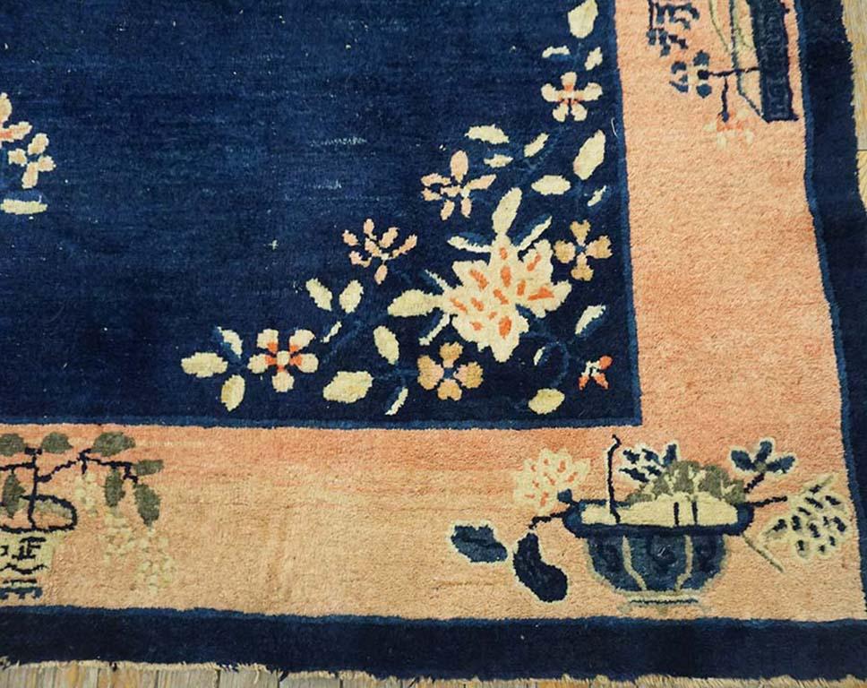 Fin du XIXe siècle Tapis chinois de Pékin du début du 20e siècle en vente