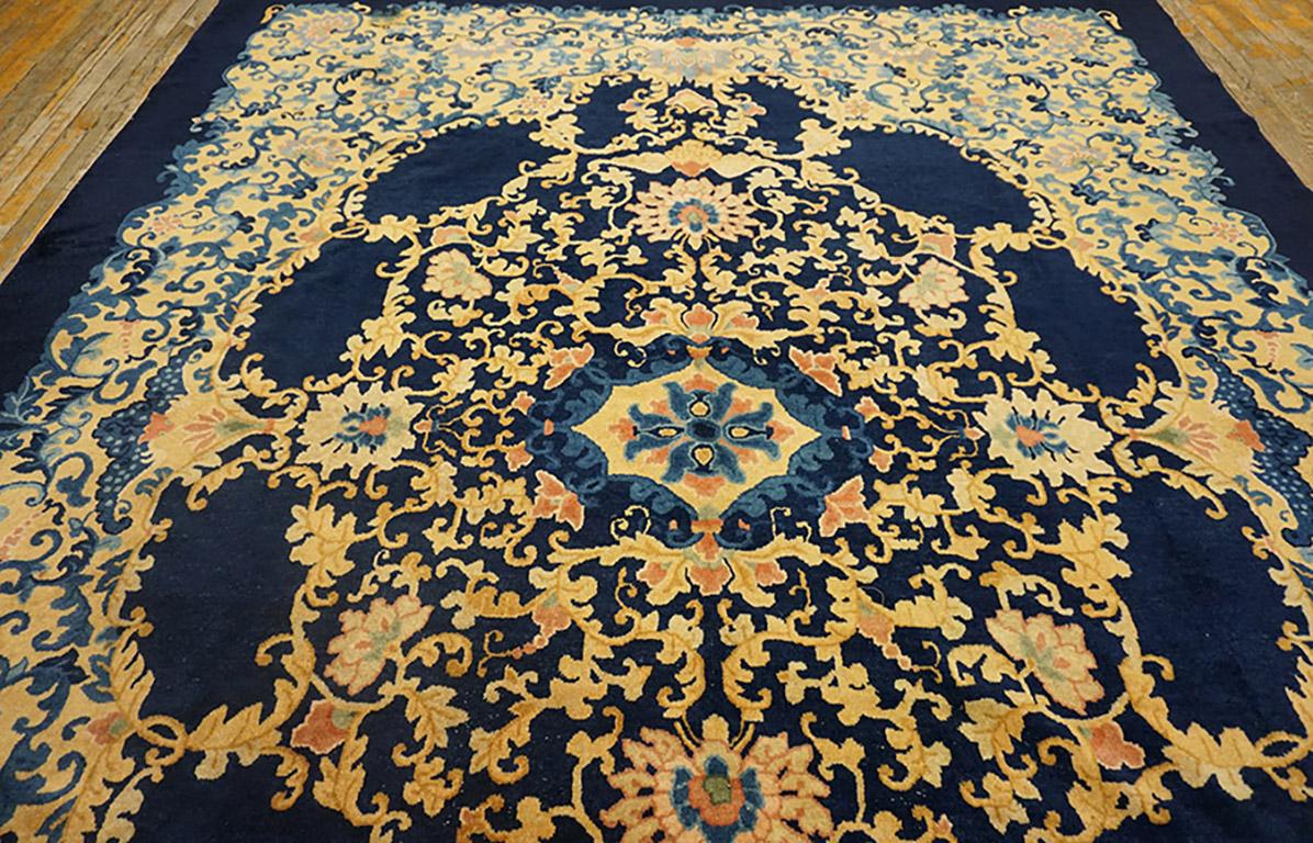 Early 20th Century Chinese Peking Carpet For Sale 1