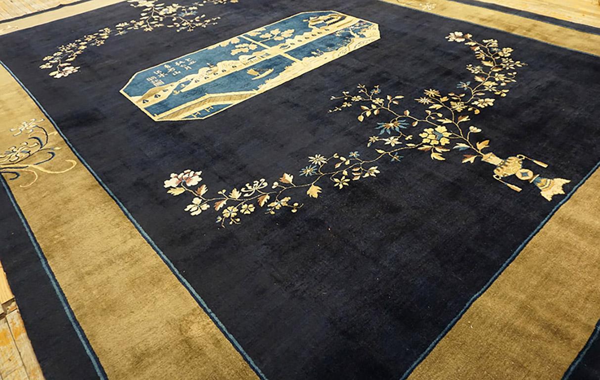 Early 20th Century Chinese Peking Carpet For Sale 1