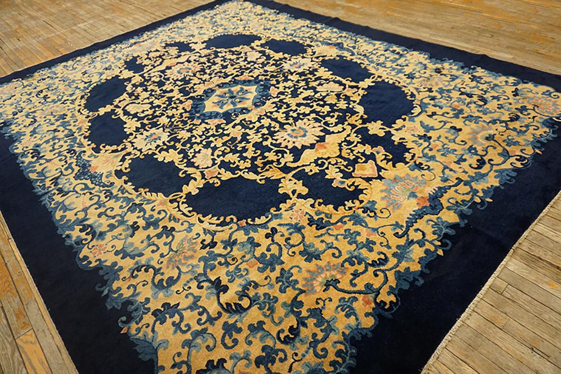 Early 20th Century Chinese Peking Carpet For Sale 4
