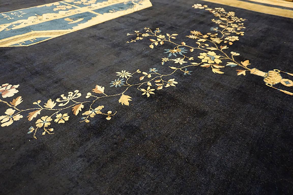 Early 20th Century Chinese Peking Carpet For Sale 4