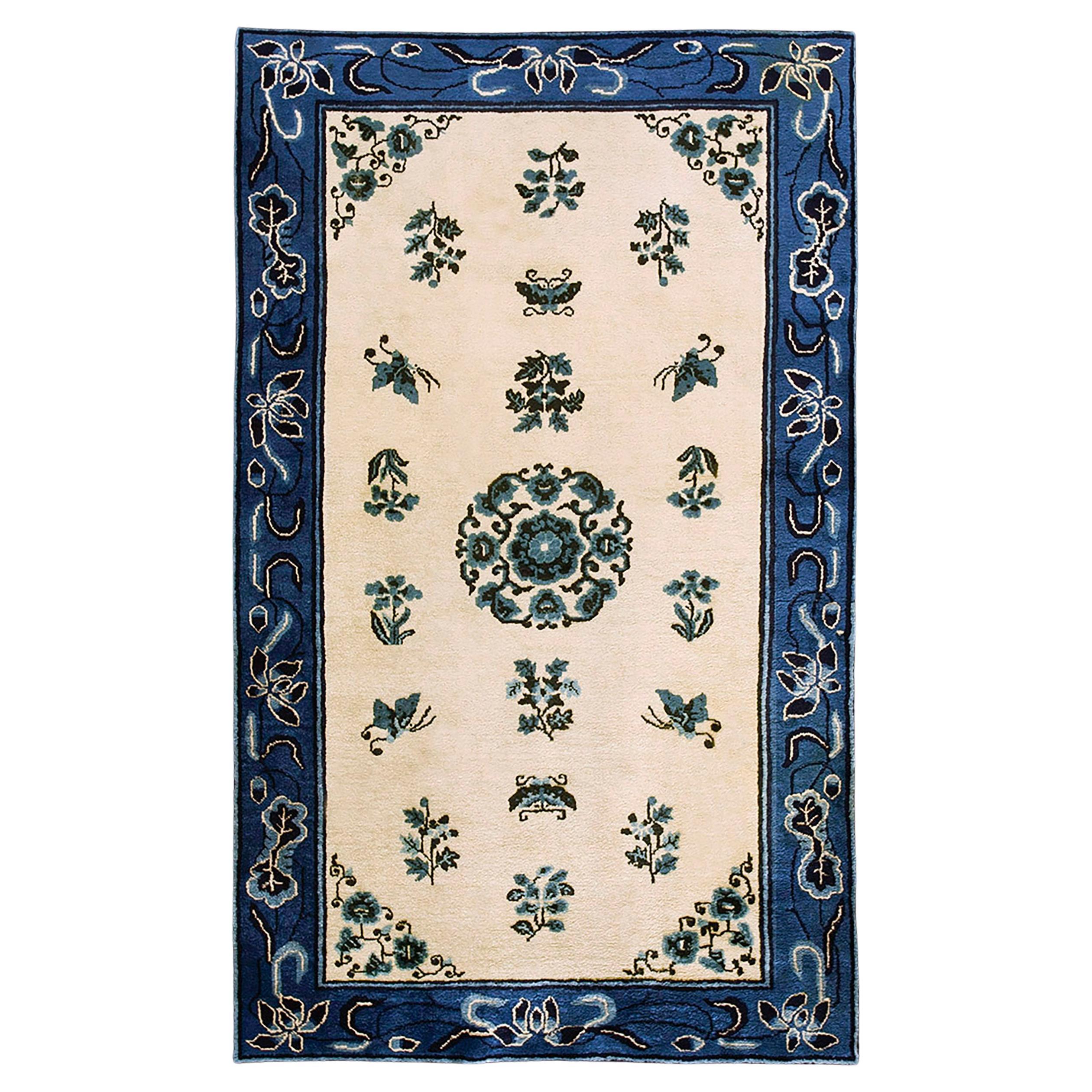 Early 20th Century Chinese Peking Carpet