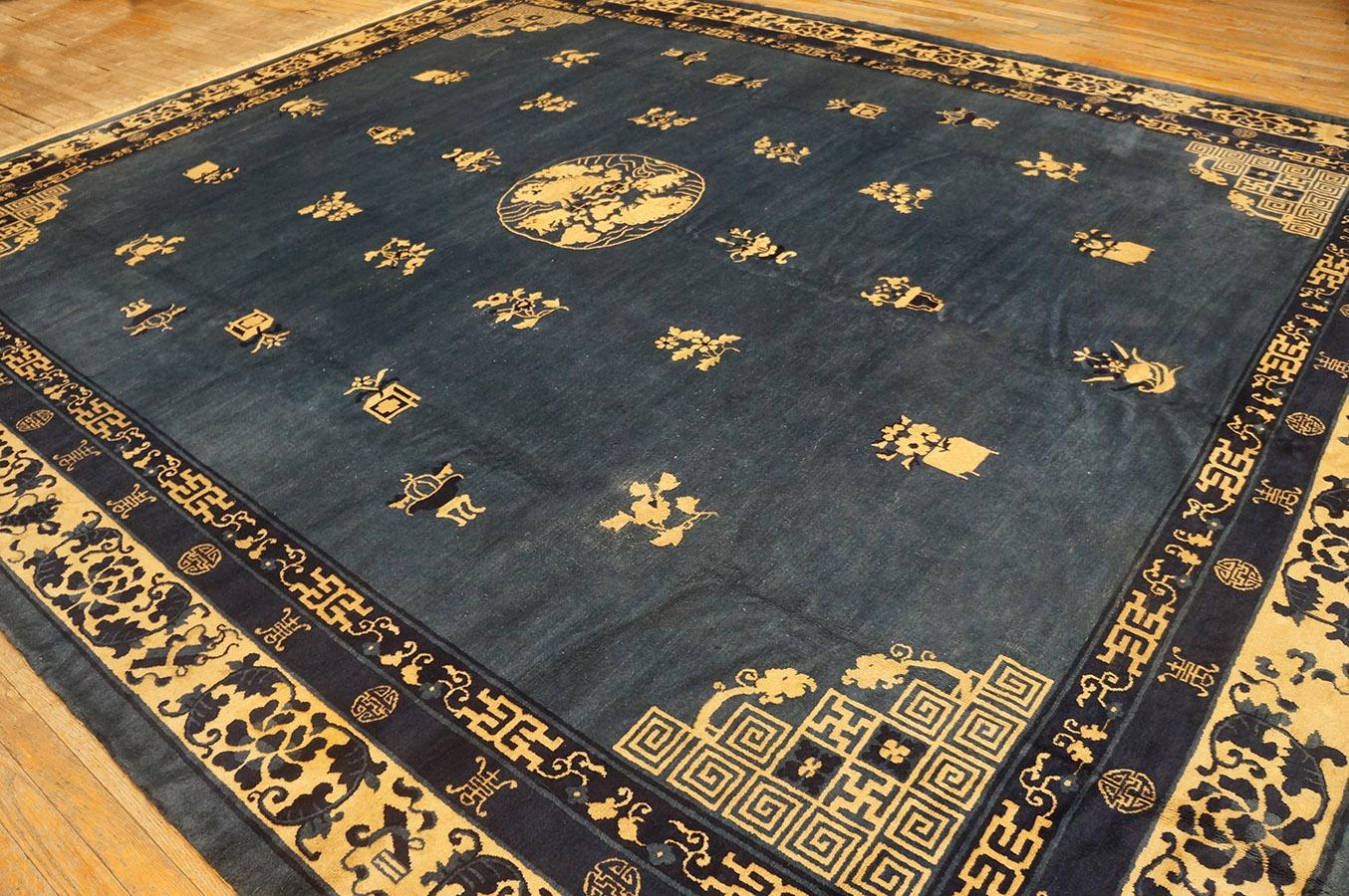 Early 20th Century Chinese Peking Carpet, Size: ( 10'6