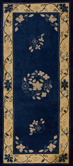 Chinesischer Peking-Teppich des frühen 20. Jahrhunderts ( 2'8'' x 6' - 81 x 183)