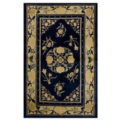 Tapis chinois de Pékin du début du 20ème siècle ( 3' x 4'10'' - 91 x 147 )