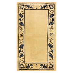 Chinesischer Peking-Teppich des frühen 20. Jahrhunderts ( 3' x 5' - 91 x 152)