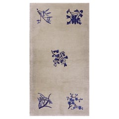 Tapis chinois de Pékin du début du 20ème siècle ( 3'2" x 6' - 97 x 183 )