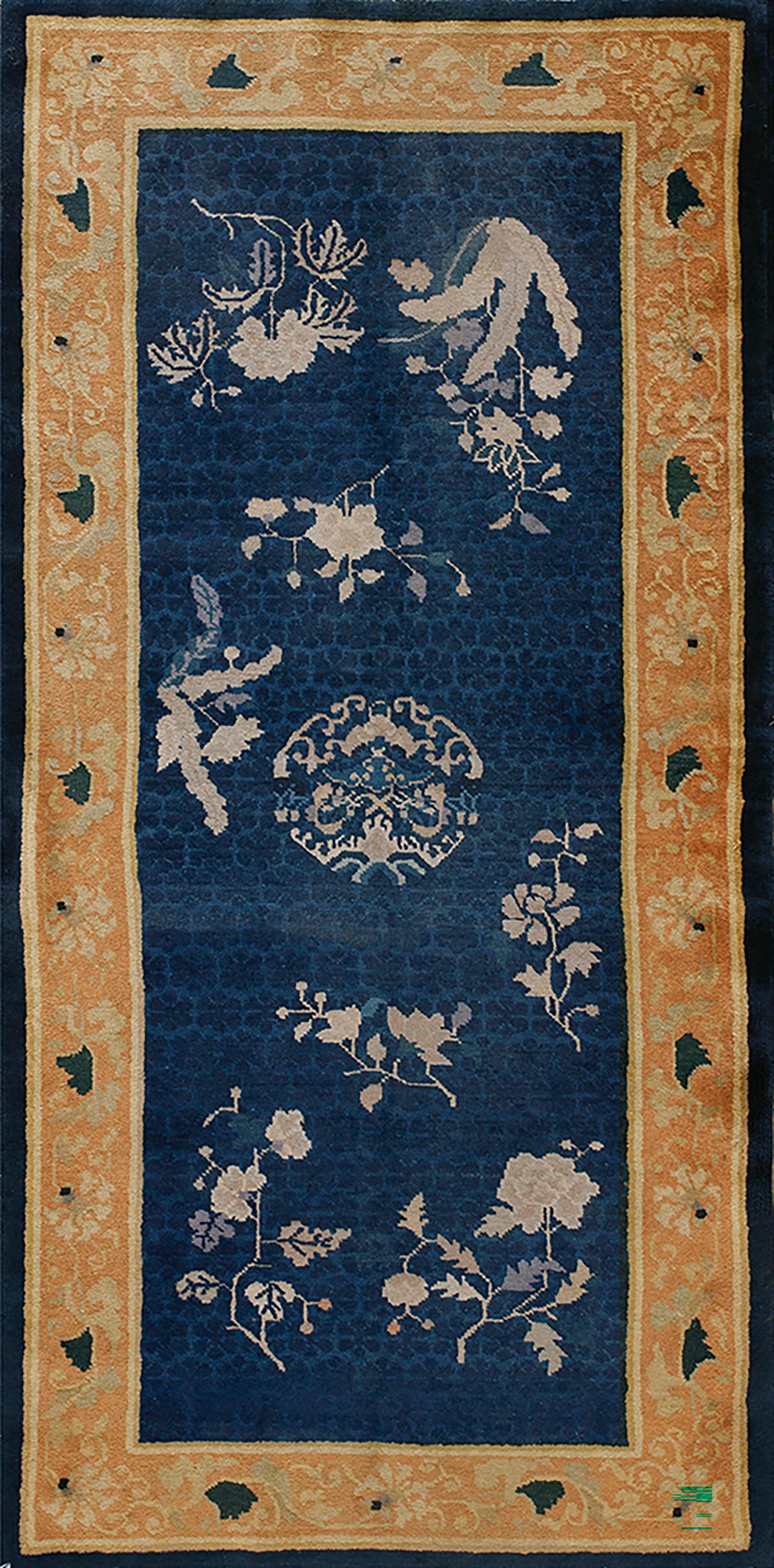 Early 20th Century Chinese Peking Rug ( 3'2'' x 6'2'' - 97 x 188 )