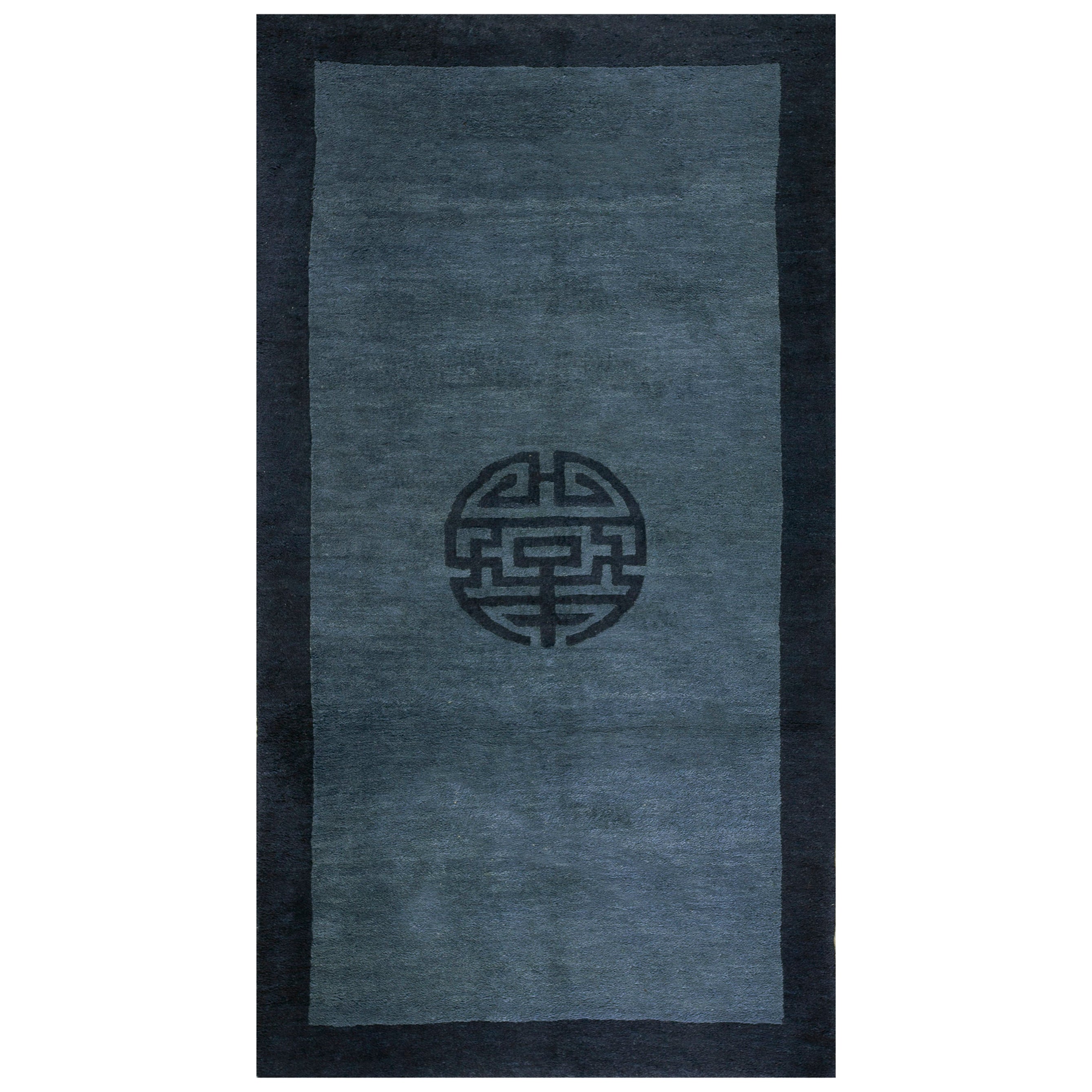 Tappeto cinese Peking dei primi del Novecento ( 3'2 "x 6' - 97 x 183 ) in vendita