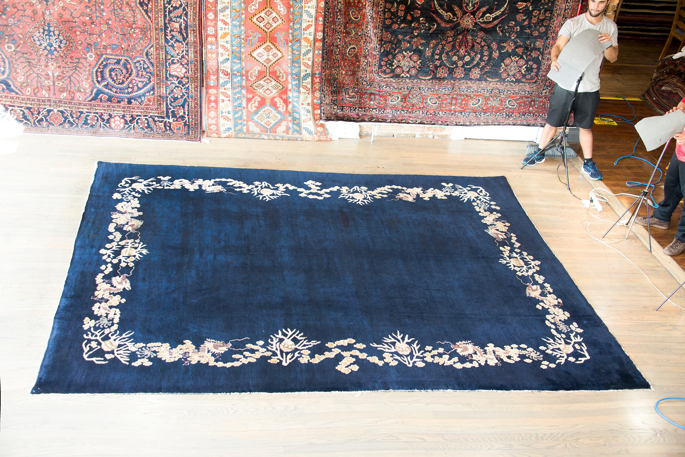 Early 20th Century Chinese Peking Rug For Sale 10