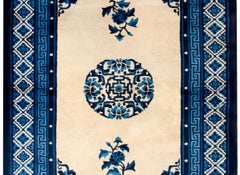 Early 20th Century Chinese Peking Rug