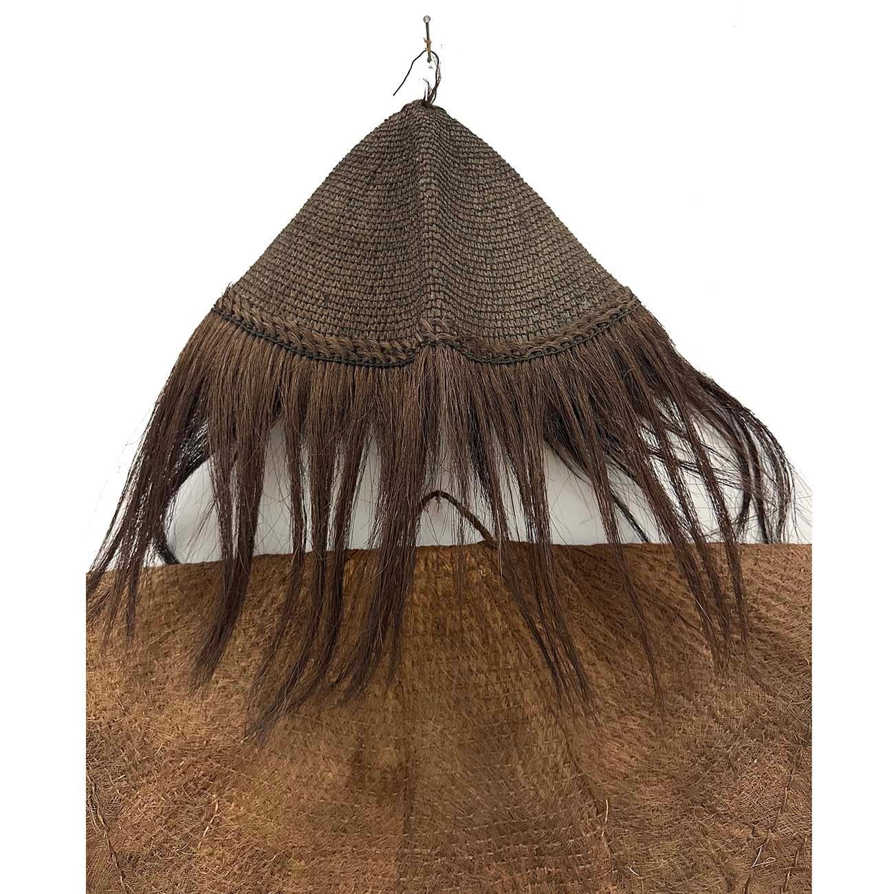Early 20th Century Chinese Raincoat and Hat set For Sale 5
