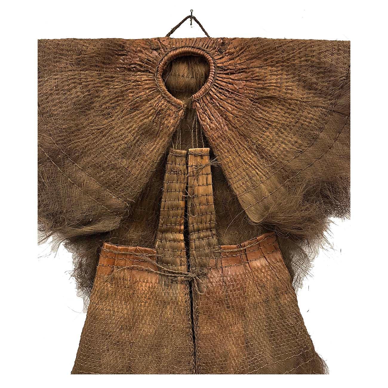 Early 20th Century Chinese Raincoat and Hat set For Sale 2