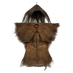 Early 20th Century Chinese Raincoat and Hat set