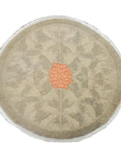 Early 20th Century Chinese Round Rug