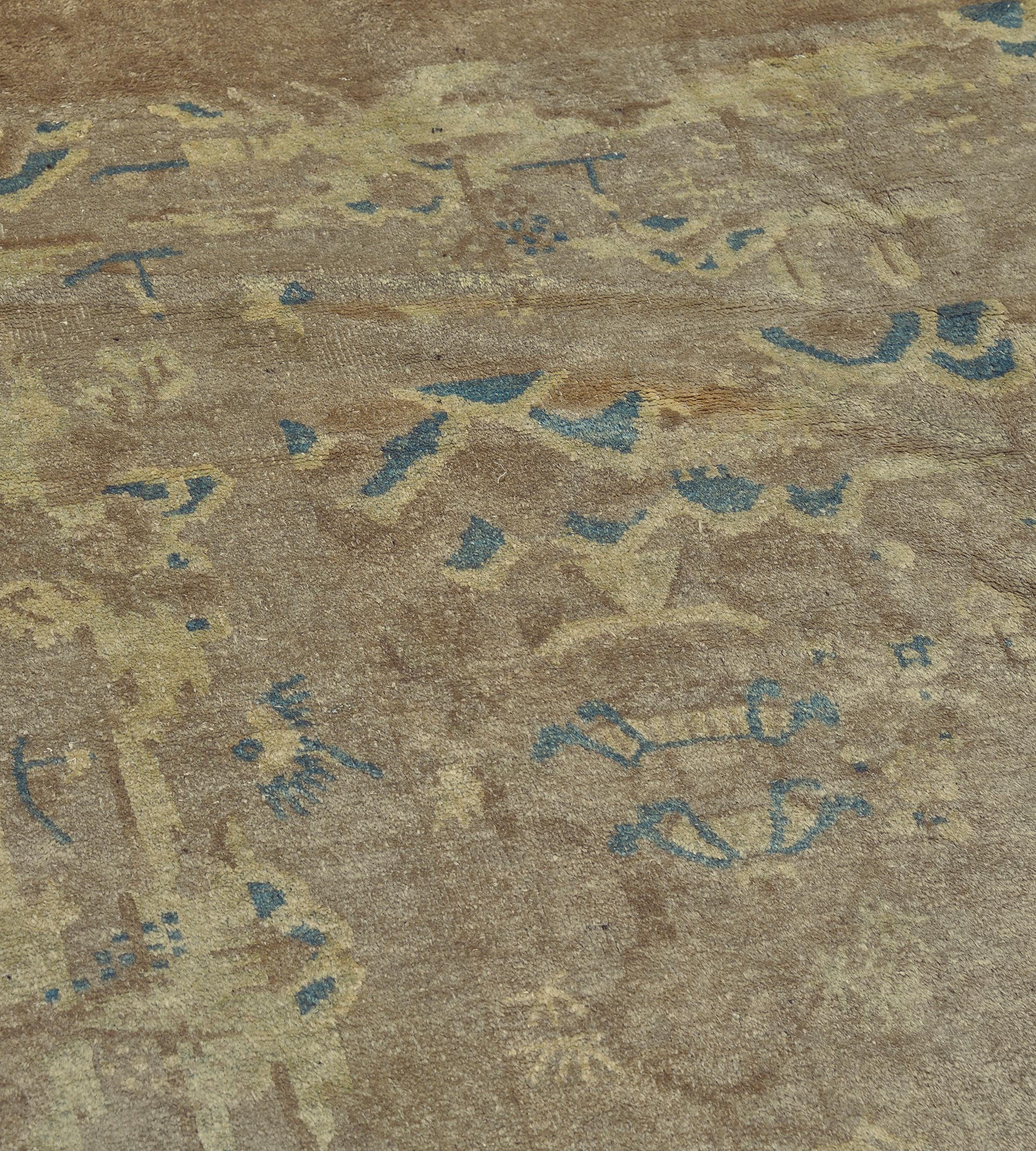Wool Early 20th Century Chinese Rug For Sale