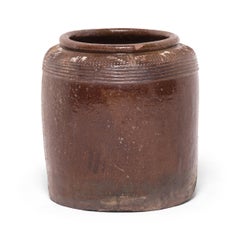 Early 20th Century Chinese Salty Egg Jar