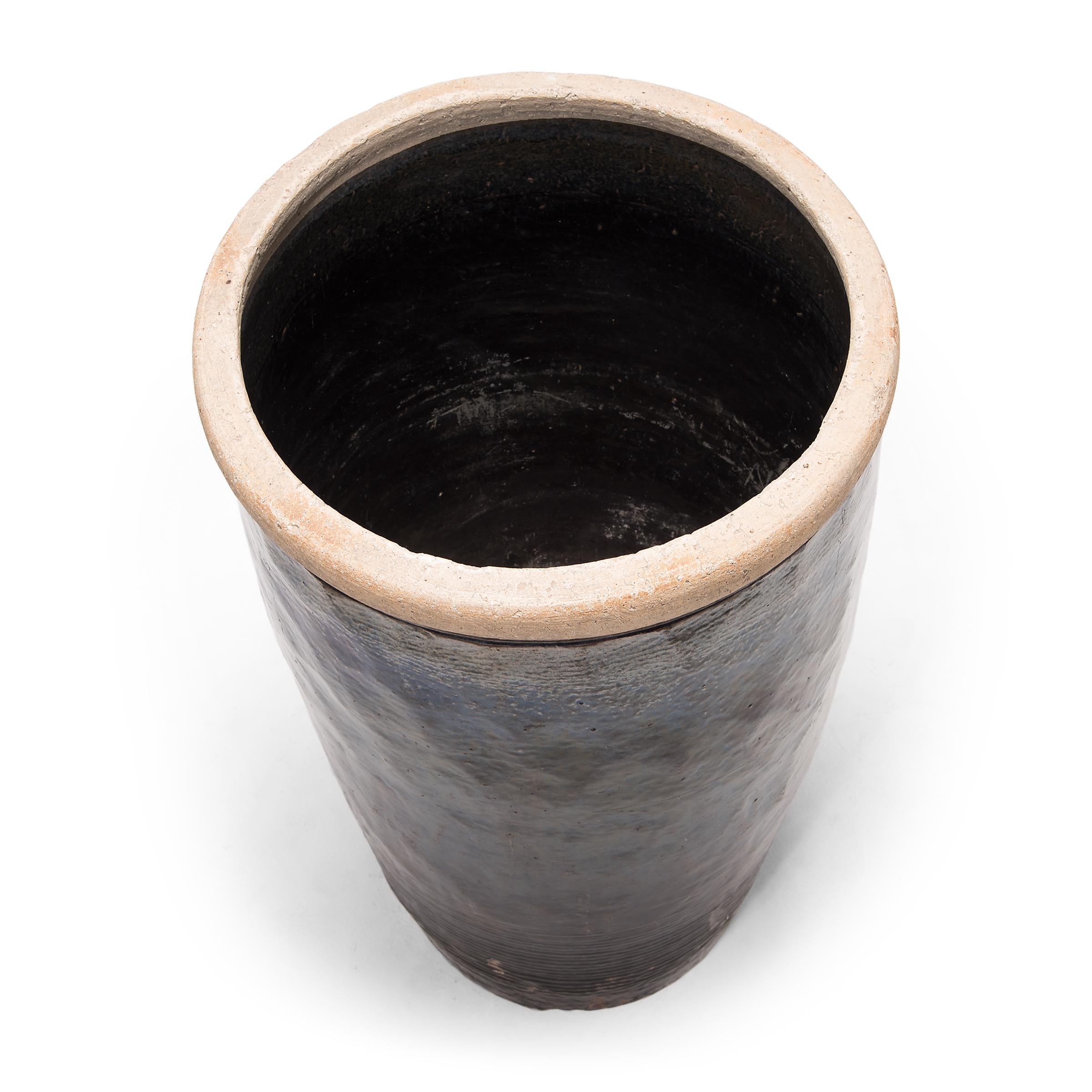 Glazed Chinese Shanxi Vinegar Pot, c. 1900