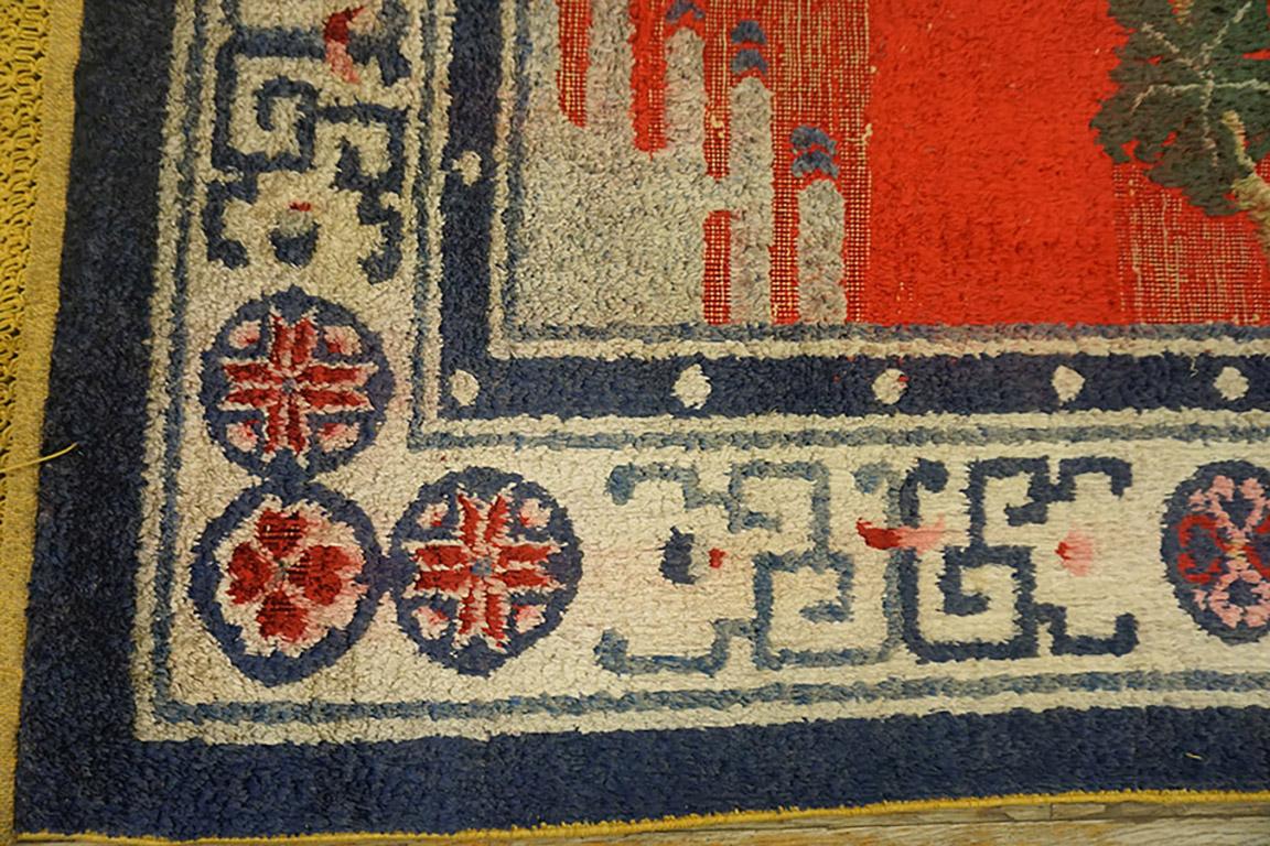 Tapis en soie chinois du début du 20e siècle en vente 2