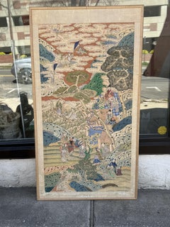 Early 20th Century Chinese Silk Kesi Panel – Immortal Figures
