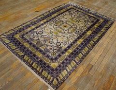 Early 20th Century Chinese Silk Rug ( 3'10'' x 6' - 117 x 183 )