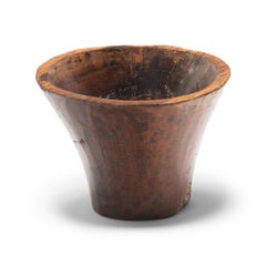 Early 20th Century Chinese Tapered Brush Pot