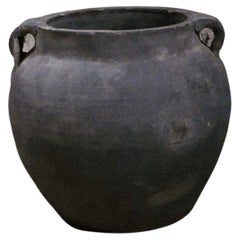 Early 20th Century Chinese Terracotta Pot, Wabi Sabi