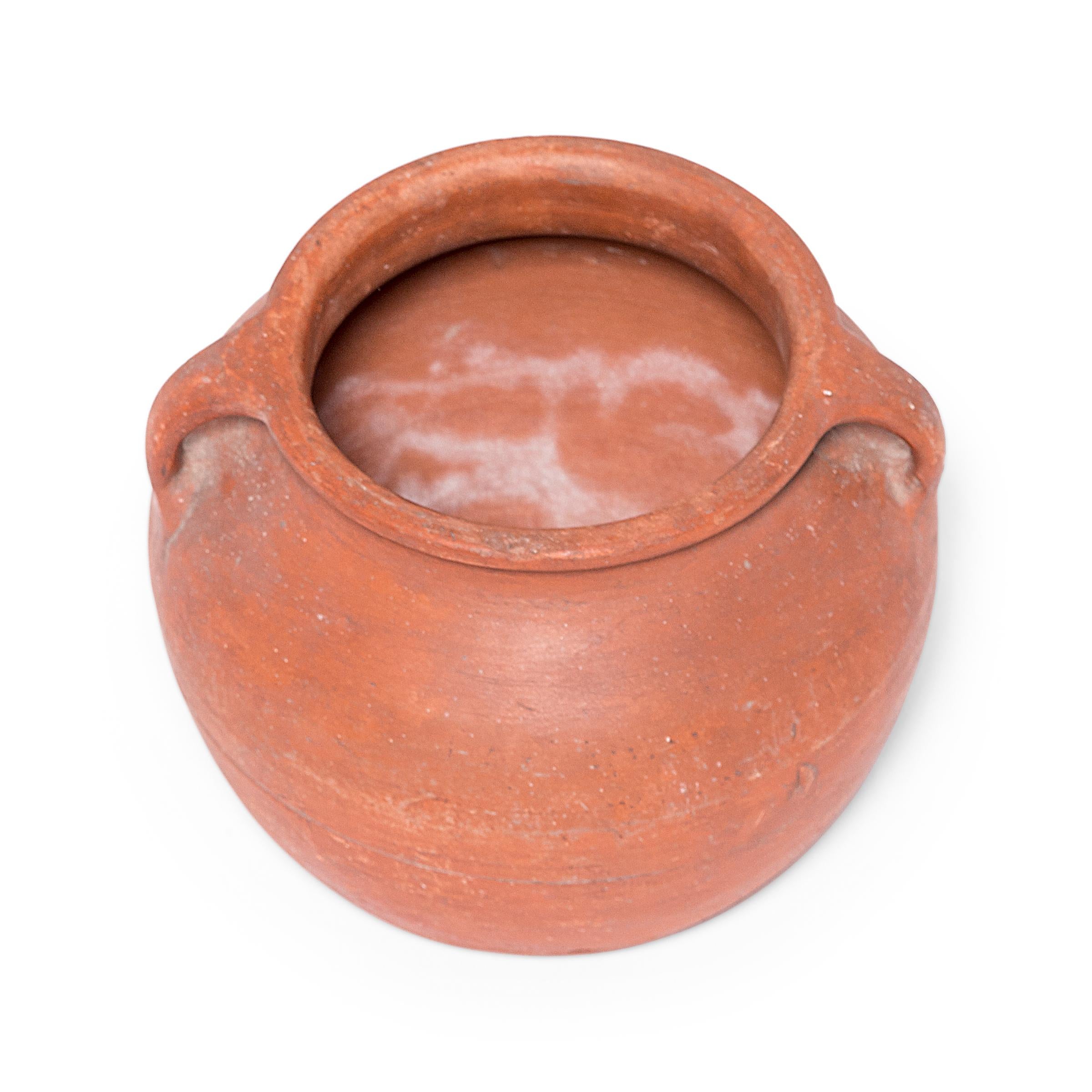 Early 20th Century Chinese Terracotta Soup Pot 1