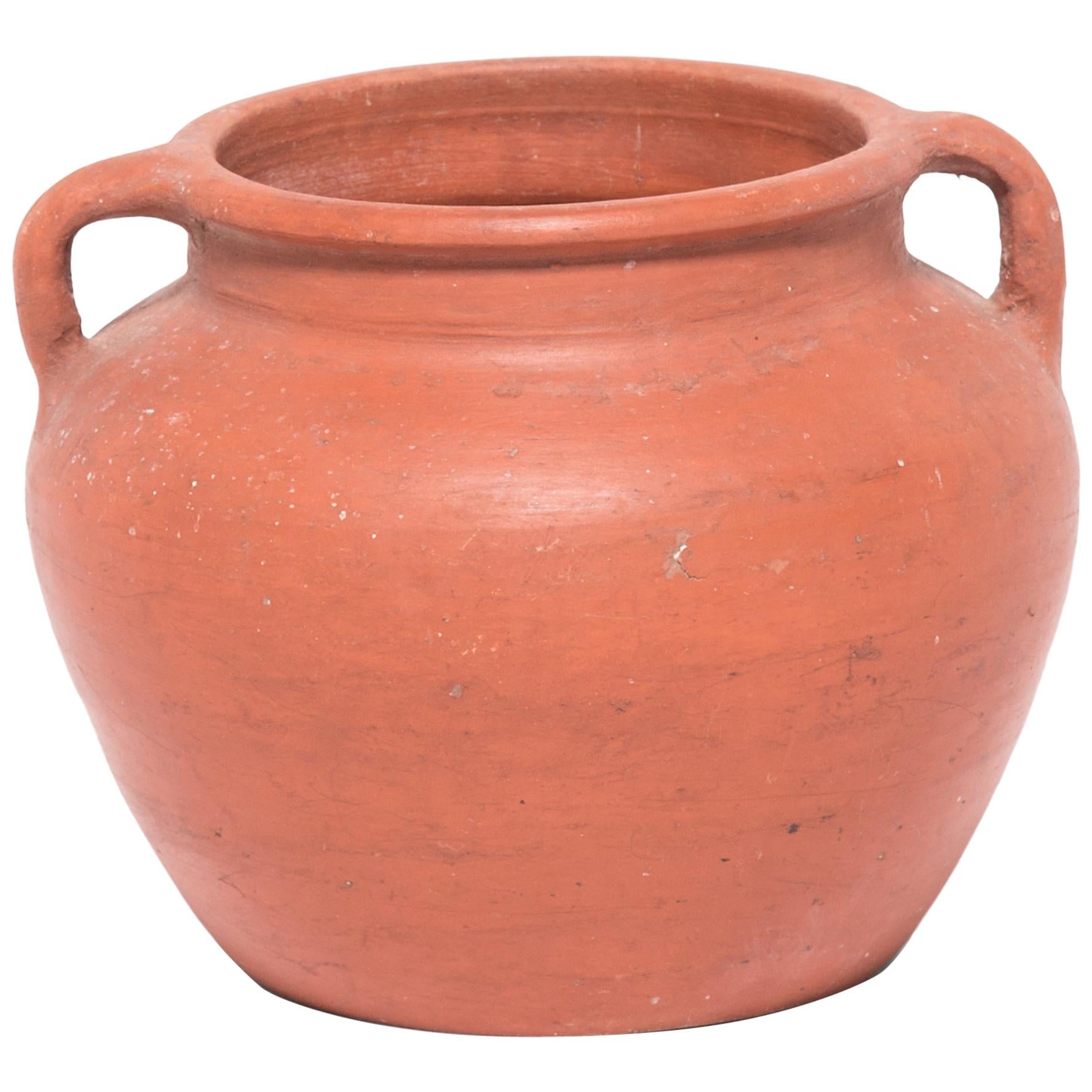 Terracotta Soup Pot, c. 1900 For Sale